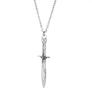 Sword pendant with glowing sword