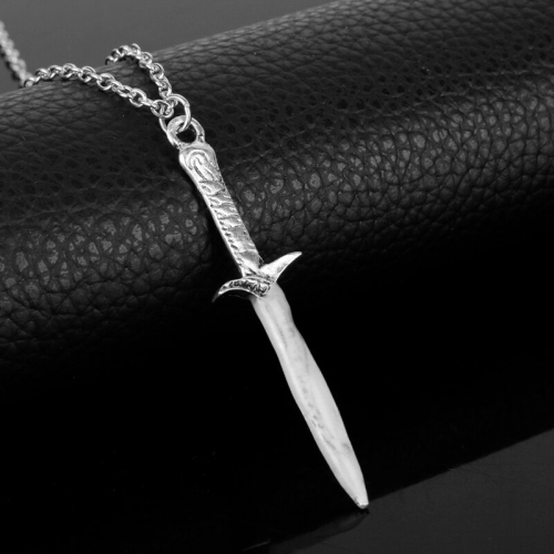 Sword pendant with glowing sword