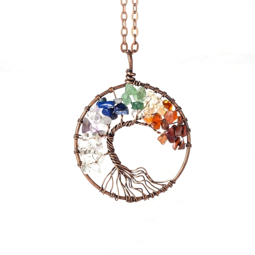 Chakra Tree of Life Necklace